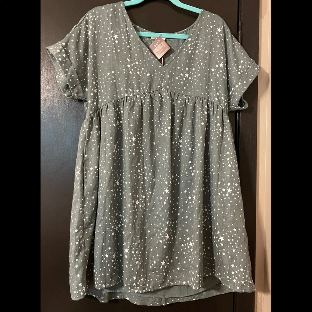 Star Babydoll Dress